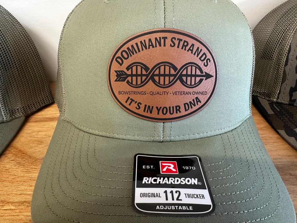 DNA Logo Leather Patch Hats